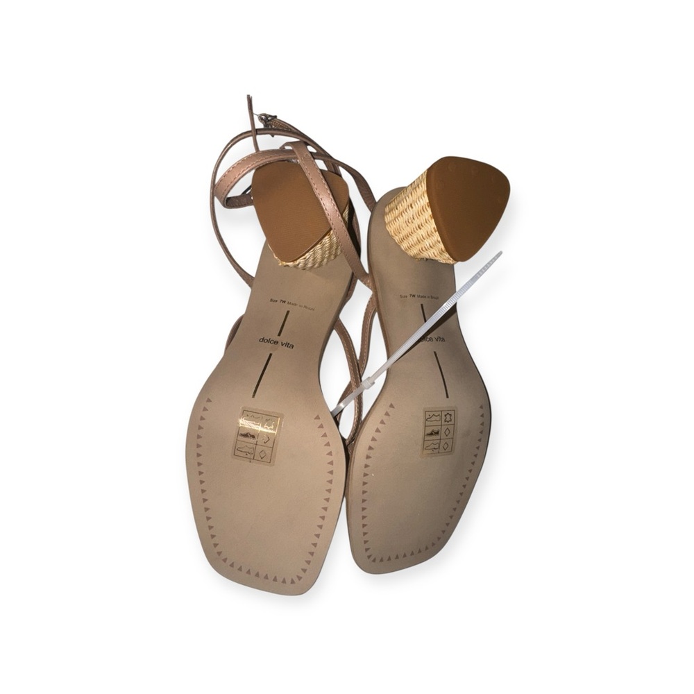 🔥 Dolce Vita Women’s Sandals With Ankle Strap Size 7W NWOB 🔥 - Picture 5 of 5